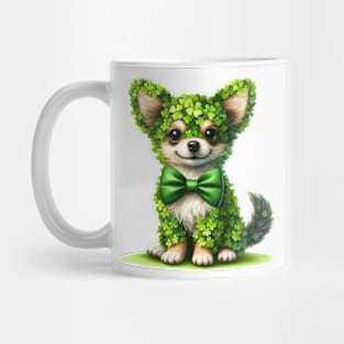 Clover Chihuahua Dog St Patricks Day Mug